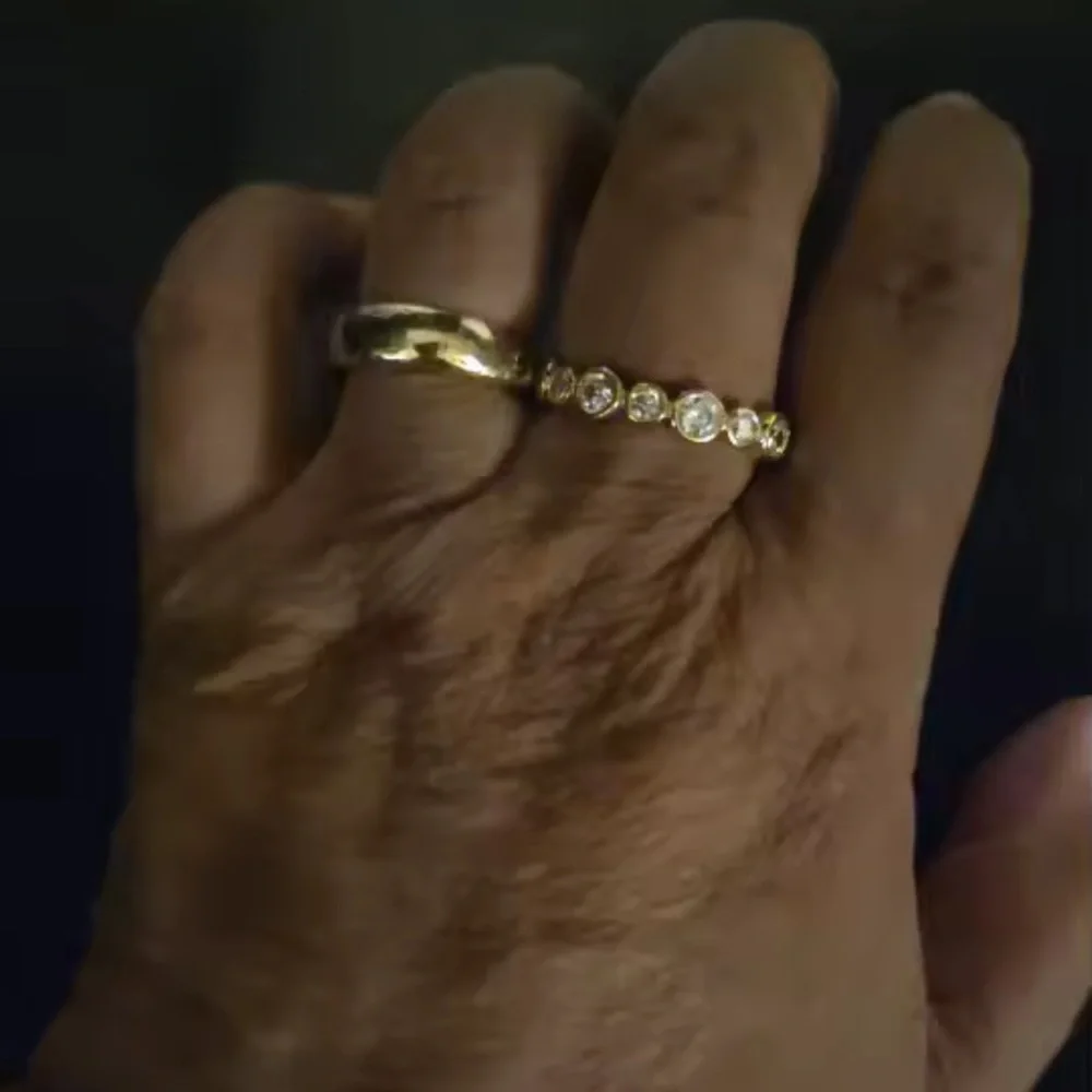 Celeste Gold Bezel Diamond Ring - Picture 5 of 12